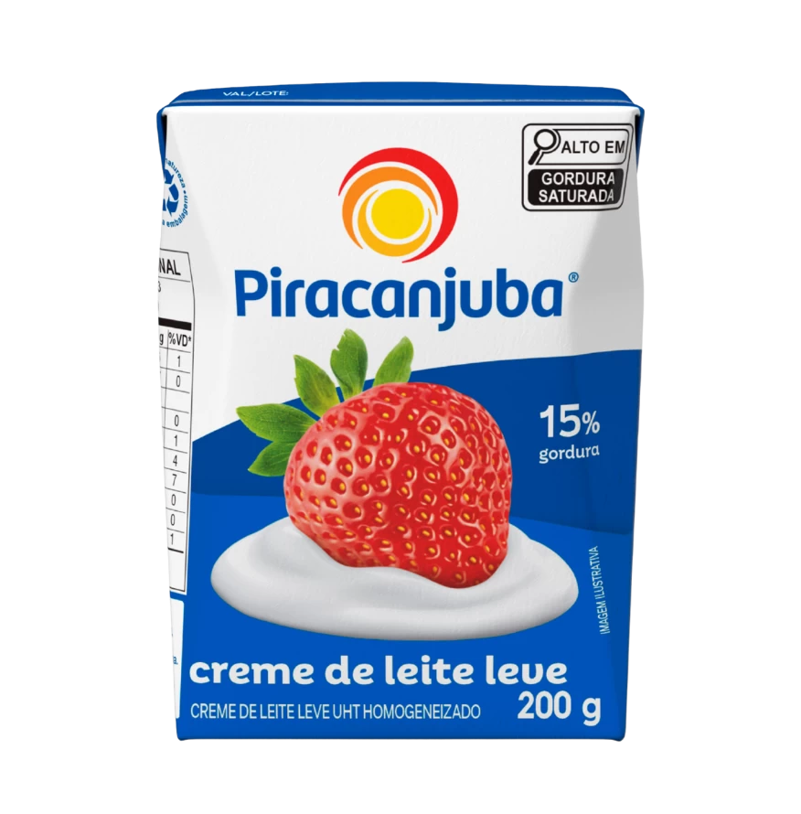 Produto UHT Table Cream 200g and 1,030Kg