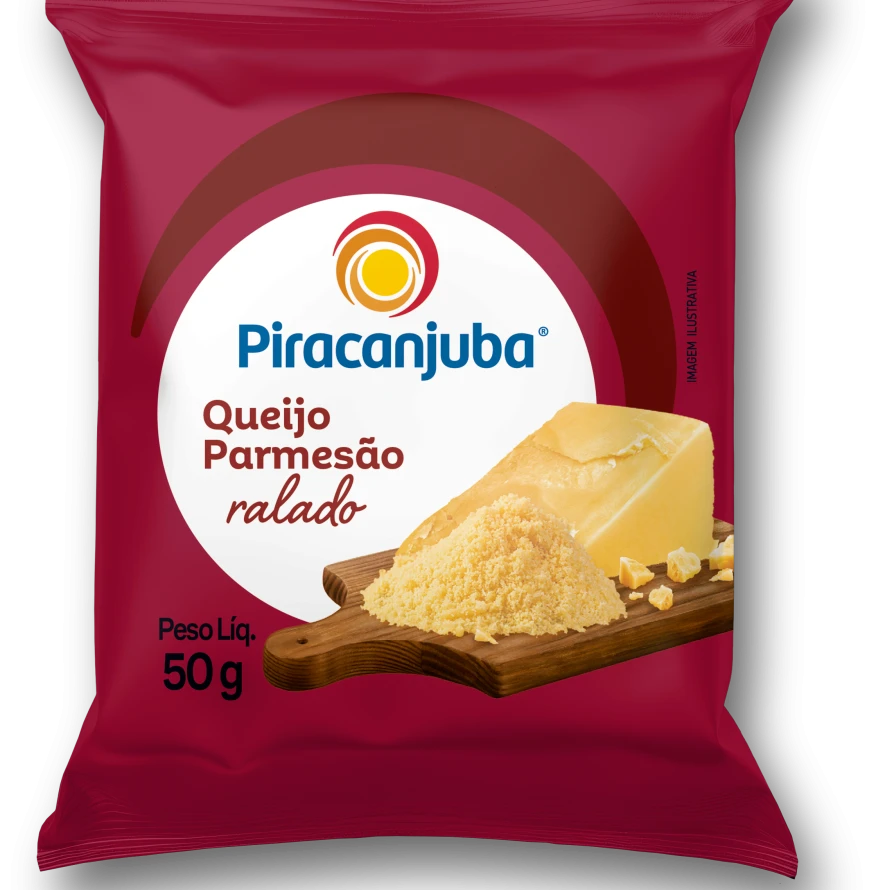 Queijo Parmesão Ralado Piracanjuba 50g