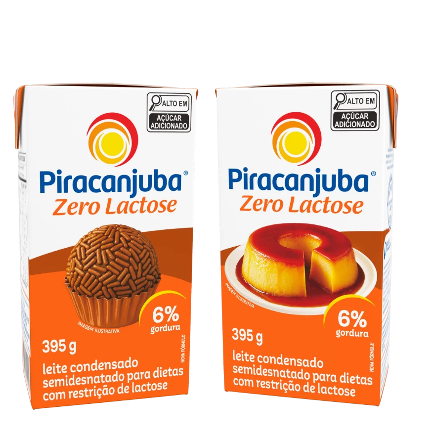 Produto Leite Condensado Piracanjuba Zero Lactose 395g