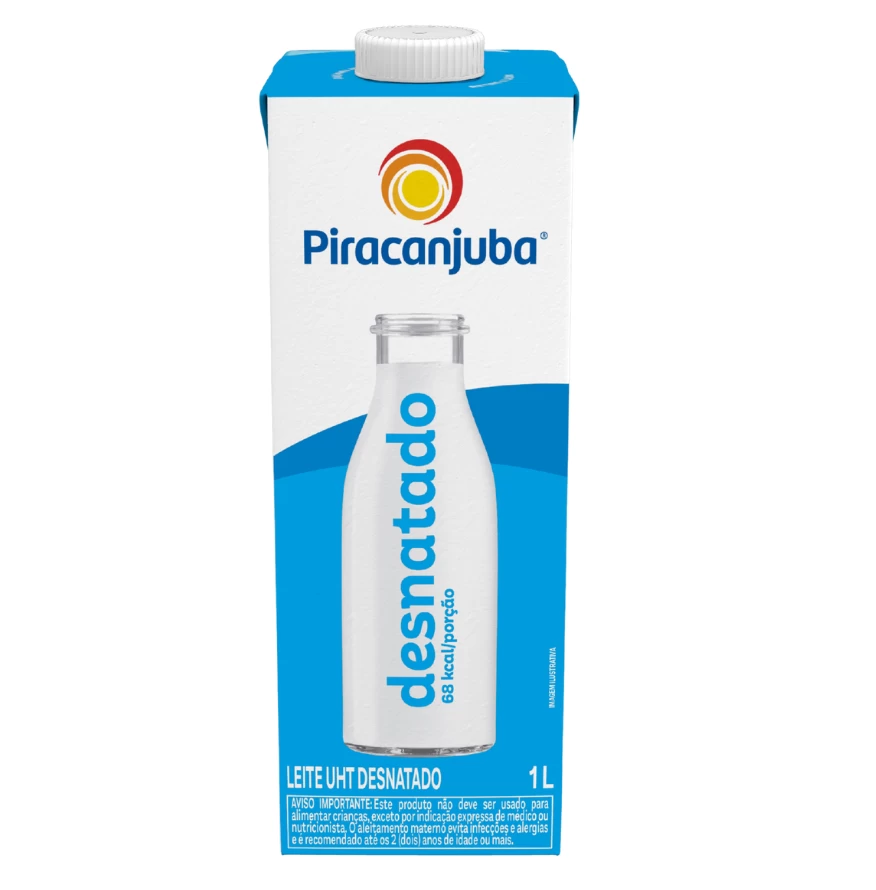 Produto Leite Desnatado Piracanjuba 1L