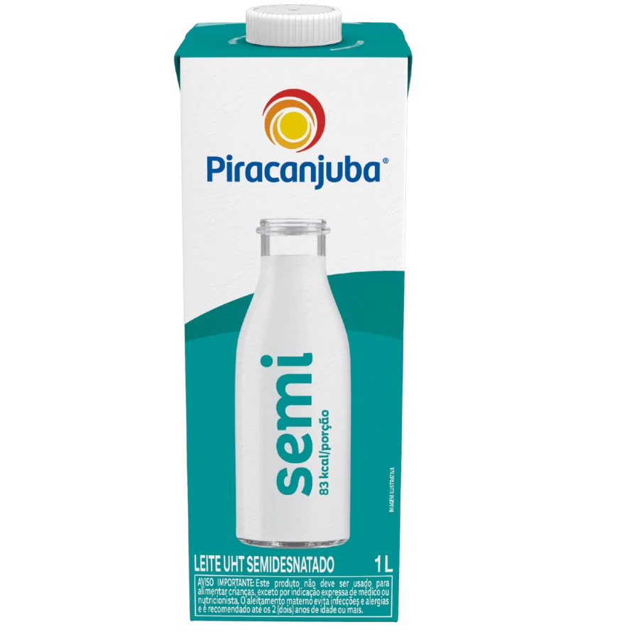 Produto Leite Semidesnatado Piracanjuba 1L