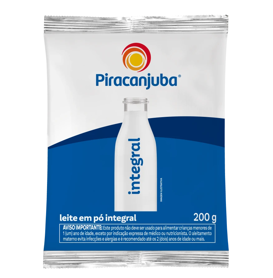 Leite em Pó Integral Piracanjuba 200g