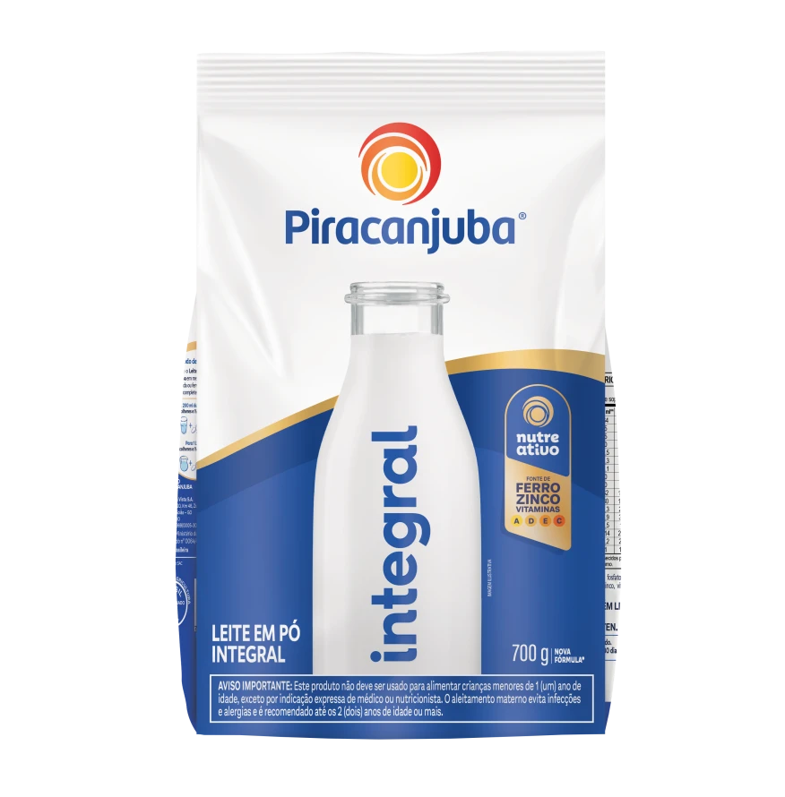 Leite em Pó Integral Piracanjuba 700g