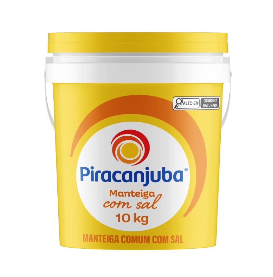 Produto Manteiga com Sal Piracanjuba 10kg