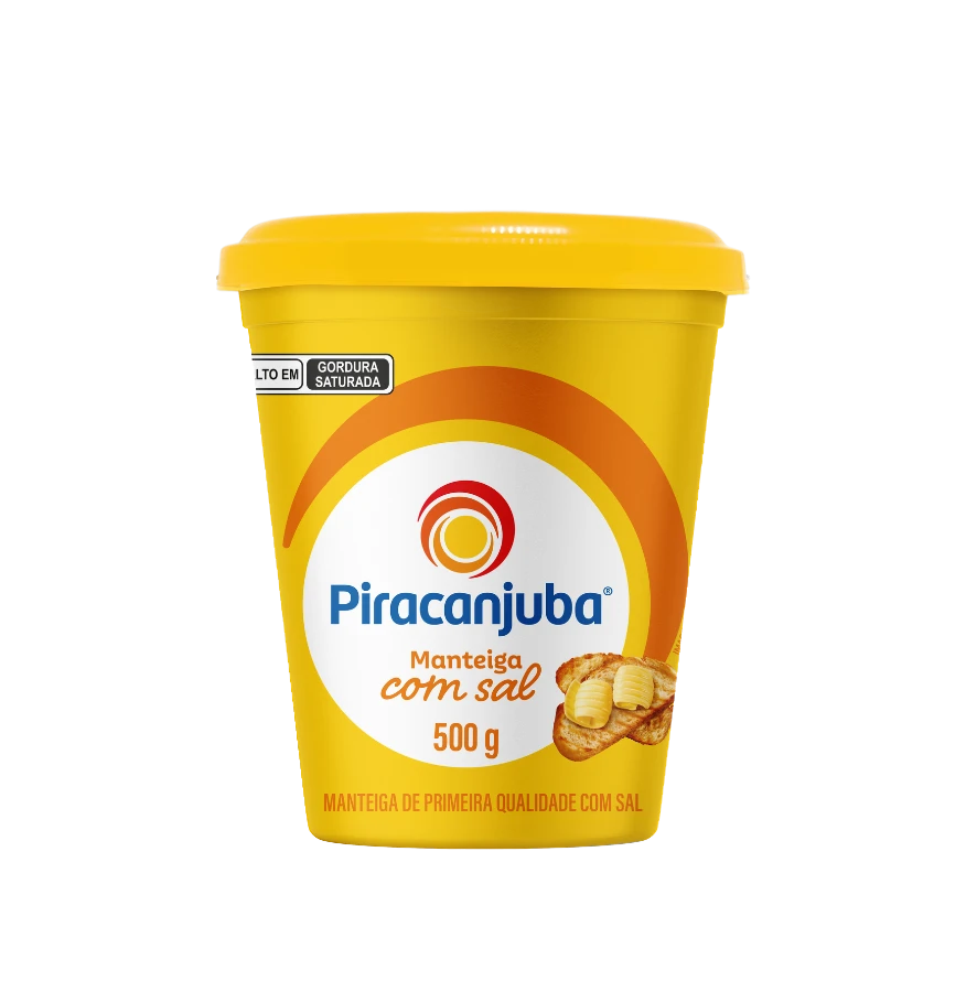 Produto Manteiga com Sal Piracanjuba 500g