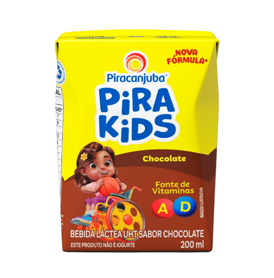 Produto Achocolatado Piracanjuba Pirakids 200ml