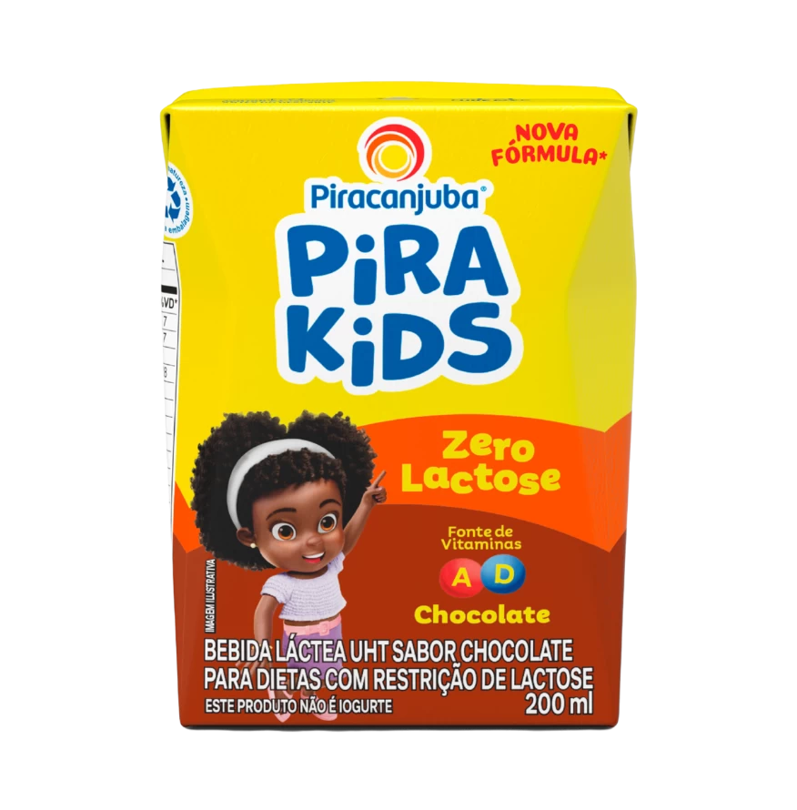 Produto Achocolatado Piracanjuba Pirakids Zero Lactose 200ml