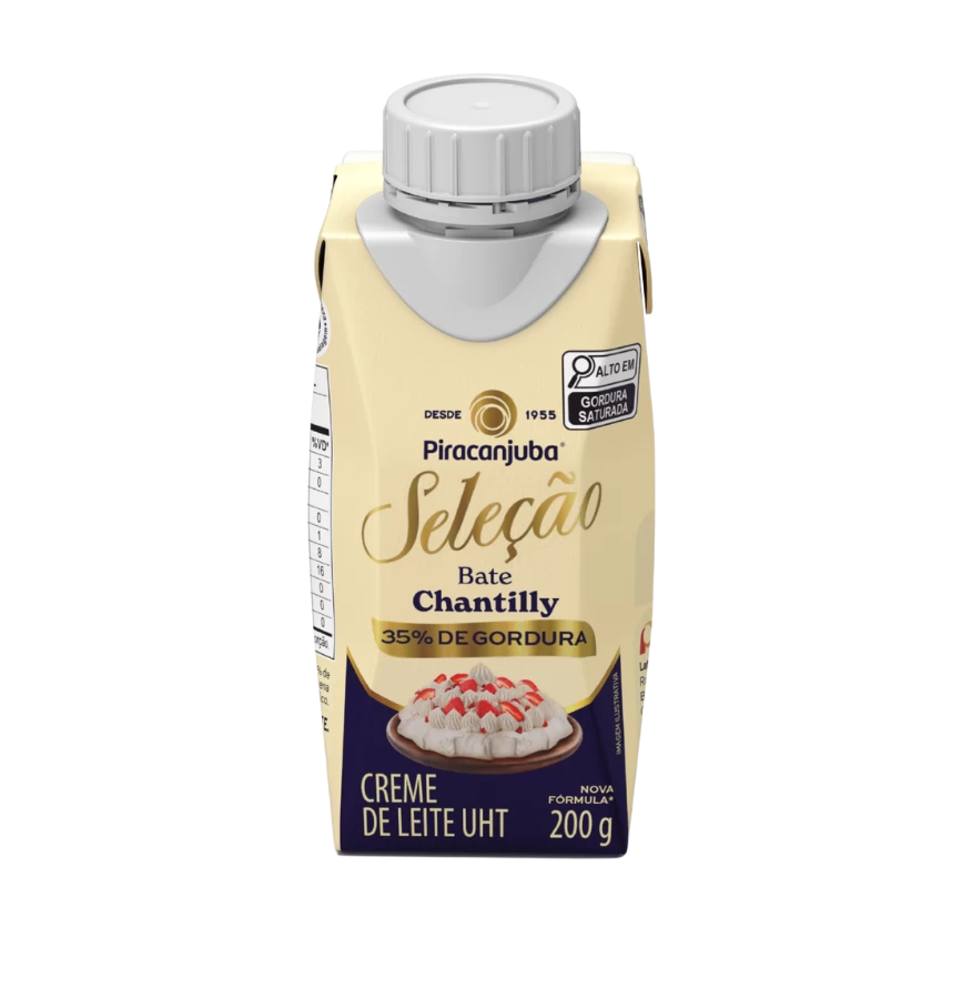 Creme de Leite Bate Chantilly Piracanjuba 200g