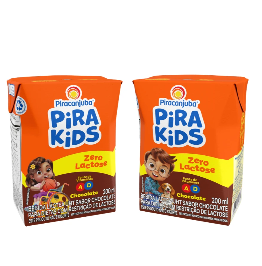 Produto Achocolatado Piracanjuba Pirakids Zero Lactose 200ml