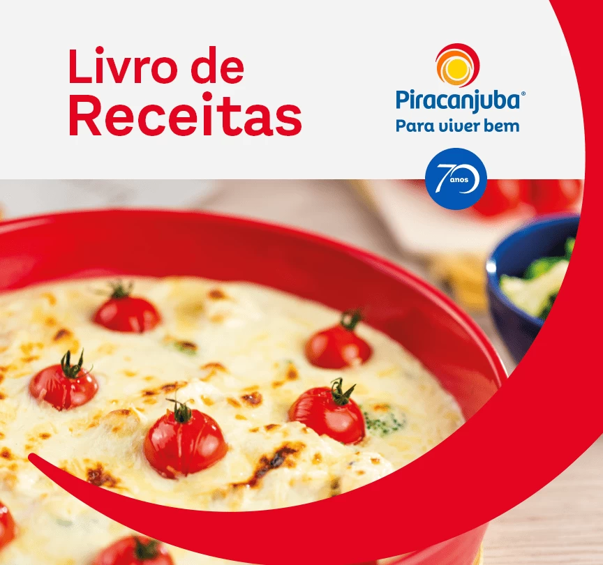 Descomplicadas e deliciosas, esse é o conjunto de receitas que elaboramos com muito carinho para você. Baixe e experimente!