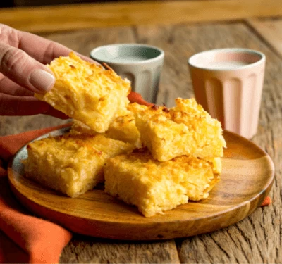 Bolinho de Mandioca com Especiarias Zero Lactose