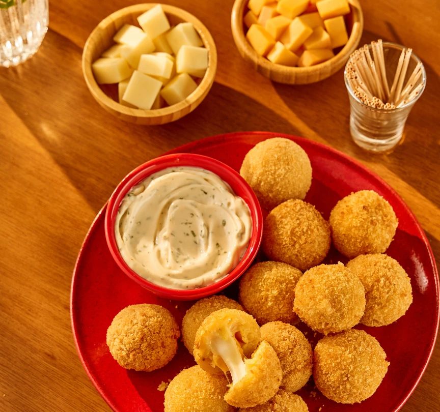 Bolinho de Milho com Queijo
