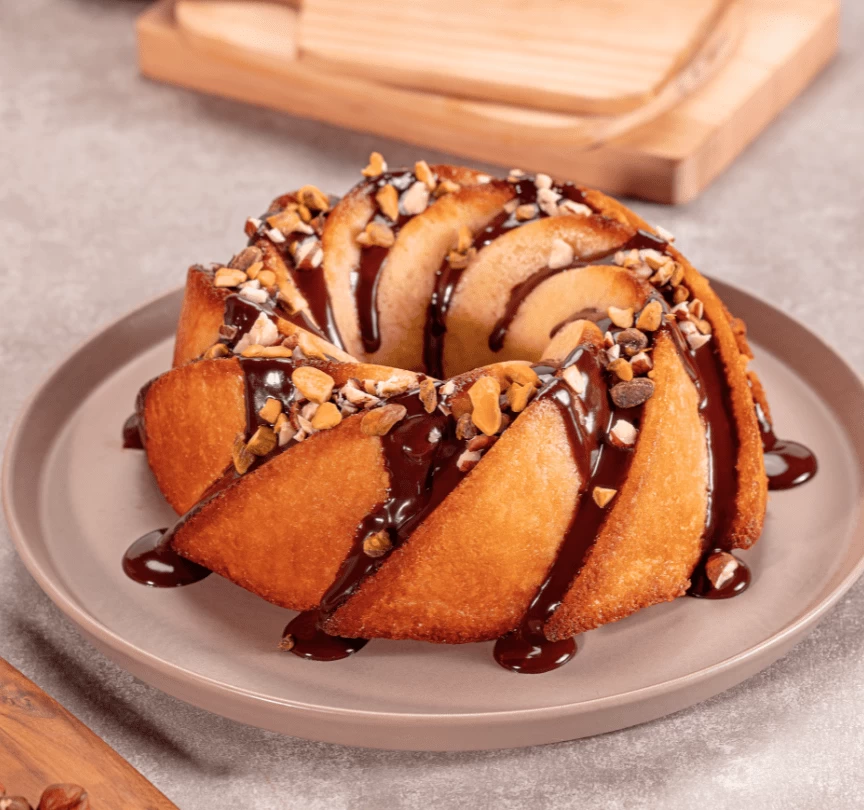 Bolo de Creme de Leite com ganache Zero Lactose