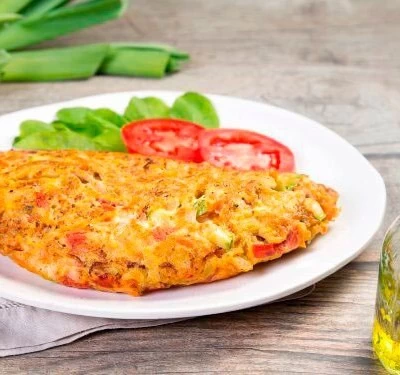 Omelete de legumes