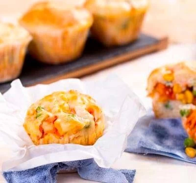 Torta de legumes de liquidificador