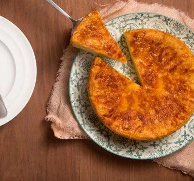 Torta de liquidificador 3 Queijos