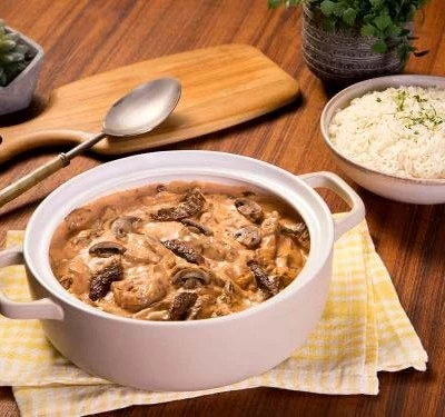 Estrogonofe de carne