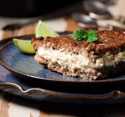 Kibe recheado com requeijão