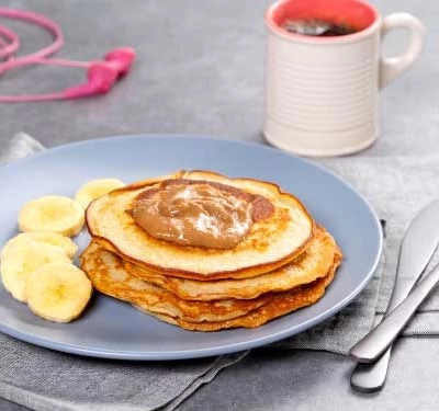 Panqueca de banana com Piracanjuba ProForce