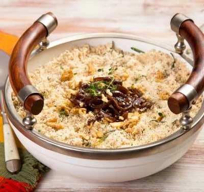 Farofa natalina com ervas finas Zero Lactose