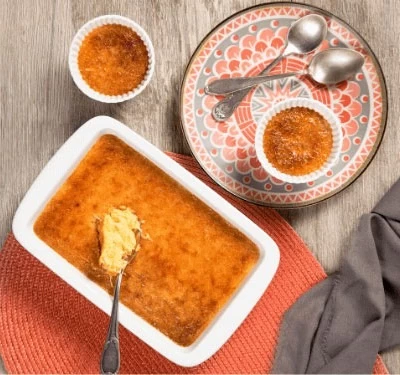 Queijadinha de colher