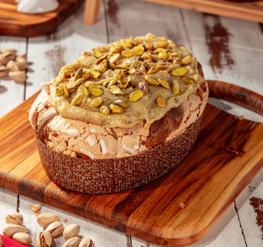 Recheio para Colomba Pascal - Brigadeiro de Pistache