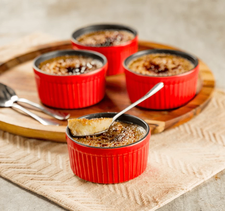 Crème brûlée de cidreira