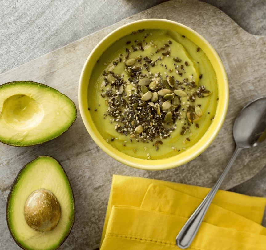 Creme de abacate poderoso