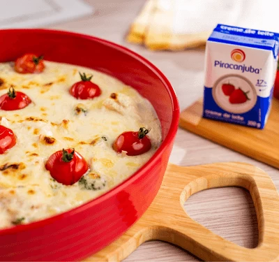 Filé de frango com brócolis