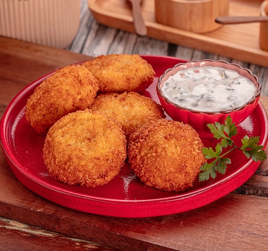 Nuggets Caseiro de Frango com Molho de Alho