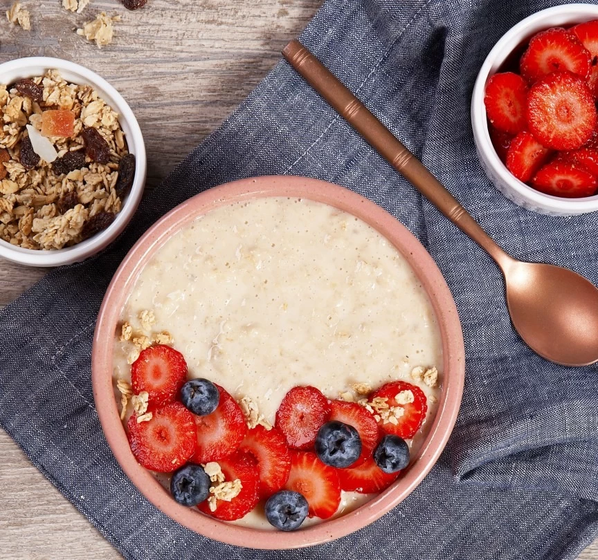 Mingau de aveia com Piracanjuba ProForce