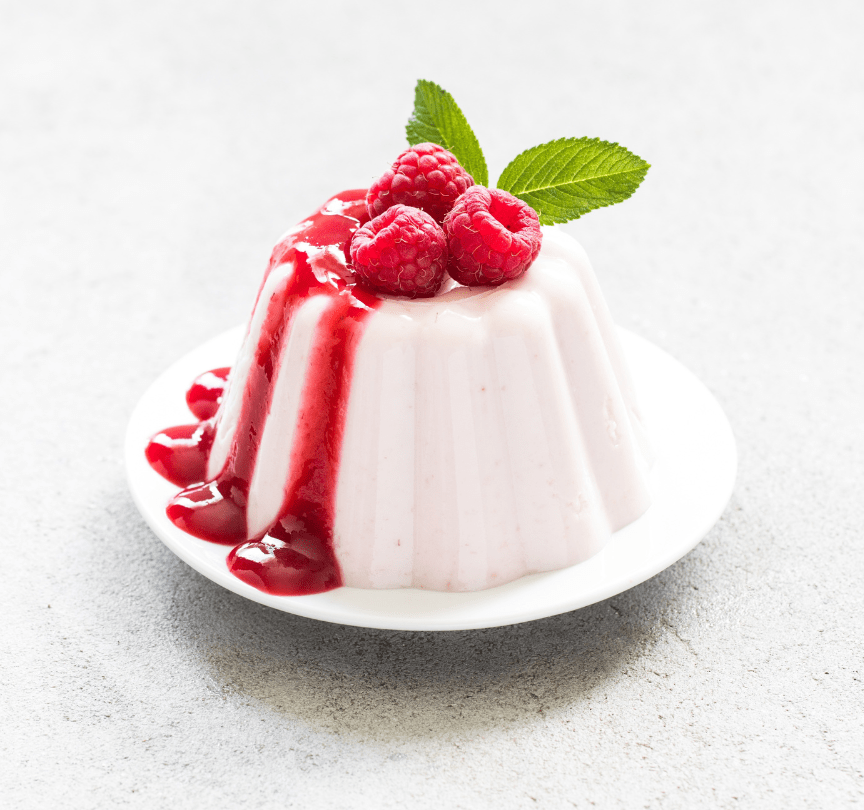 Panna Cotta de Baunilha com Leite Condensado