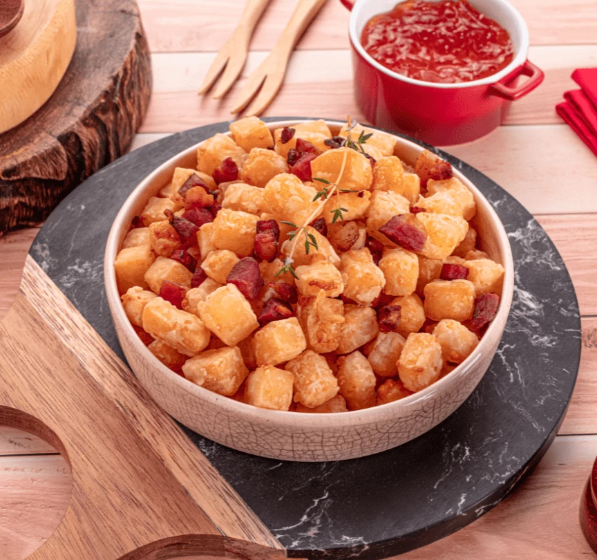 Pipoca de Queijo Coalho