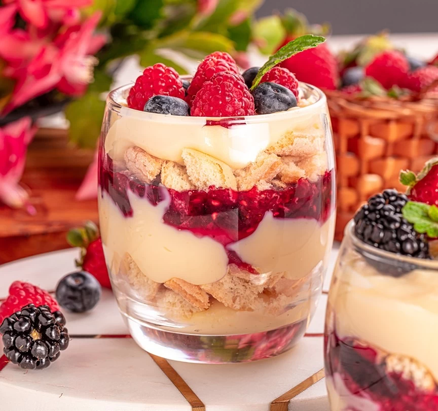 Doce de frutas vermelhas