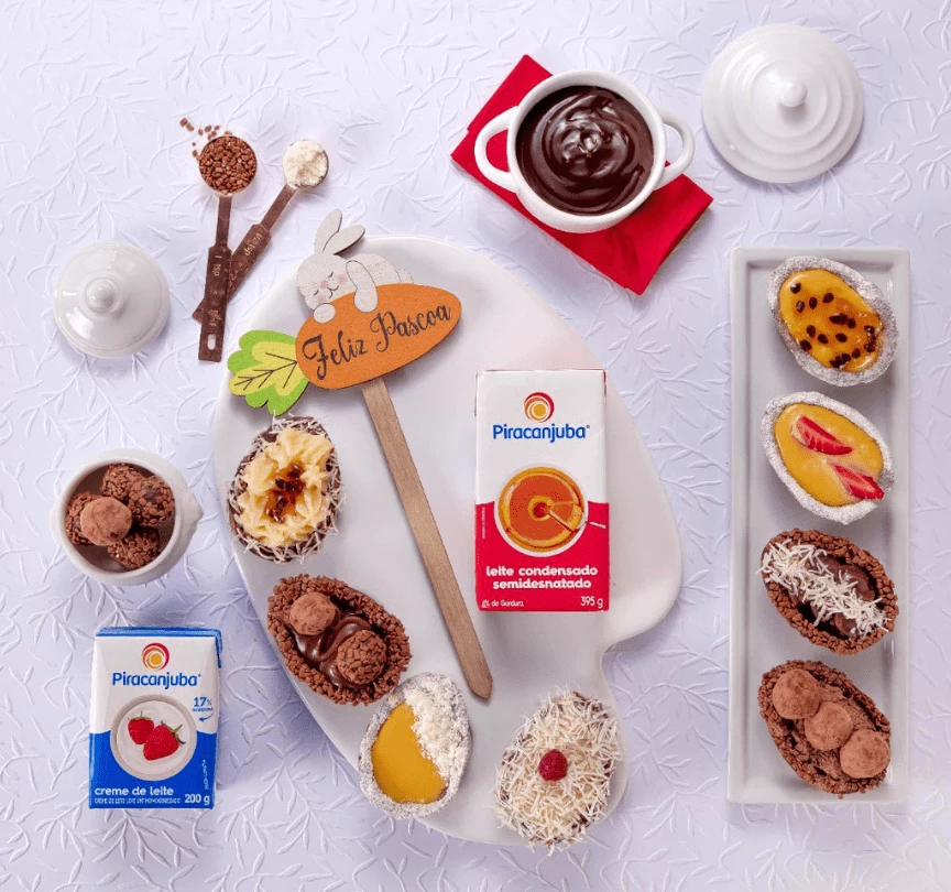 Recheios para Ovinhos de Páscoa