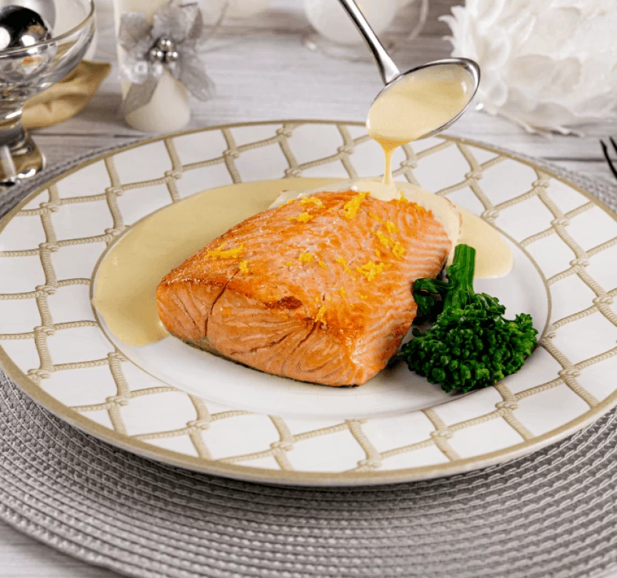 Salmão com Molho de Limão