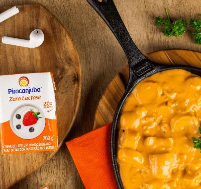 Estrogonofe de Palmito Zero Lactose