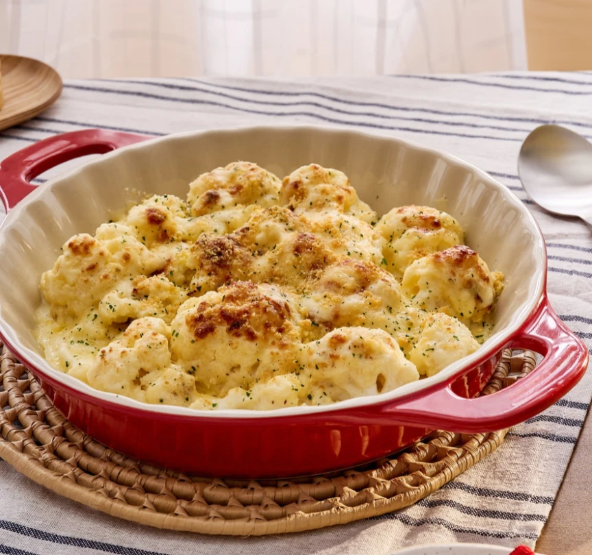 Creme de Couve-flor Gratinada